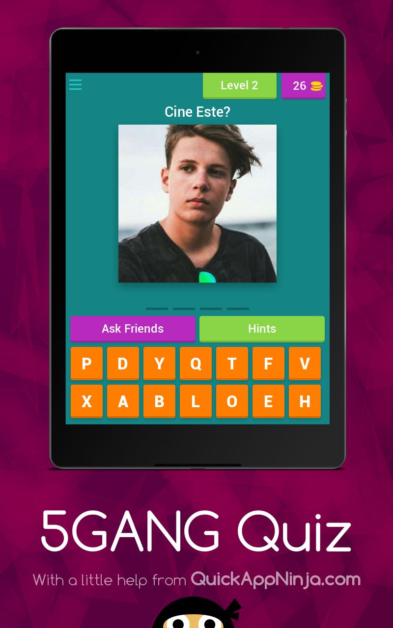 5 GANG QUIZ