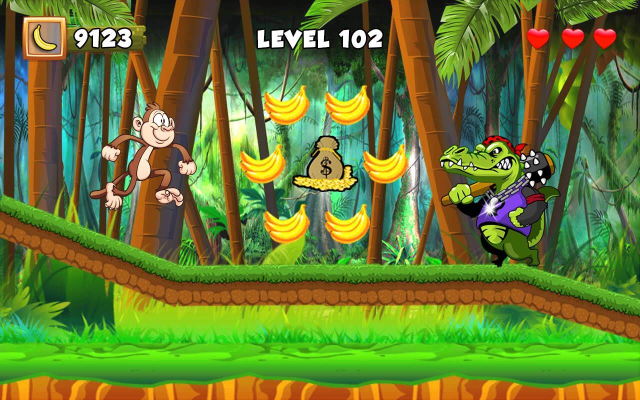 Jungle Monkey Banana King
