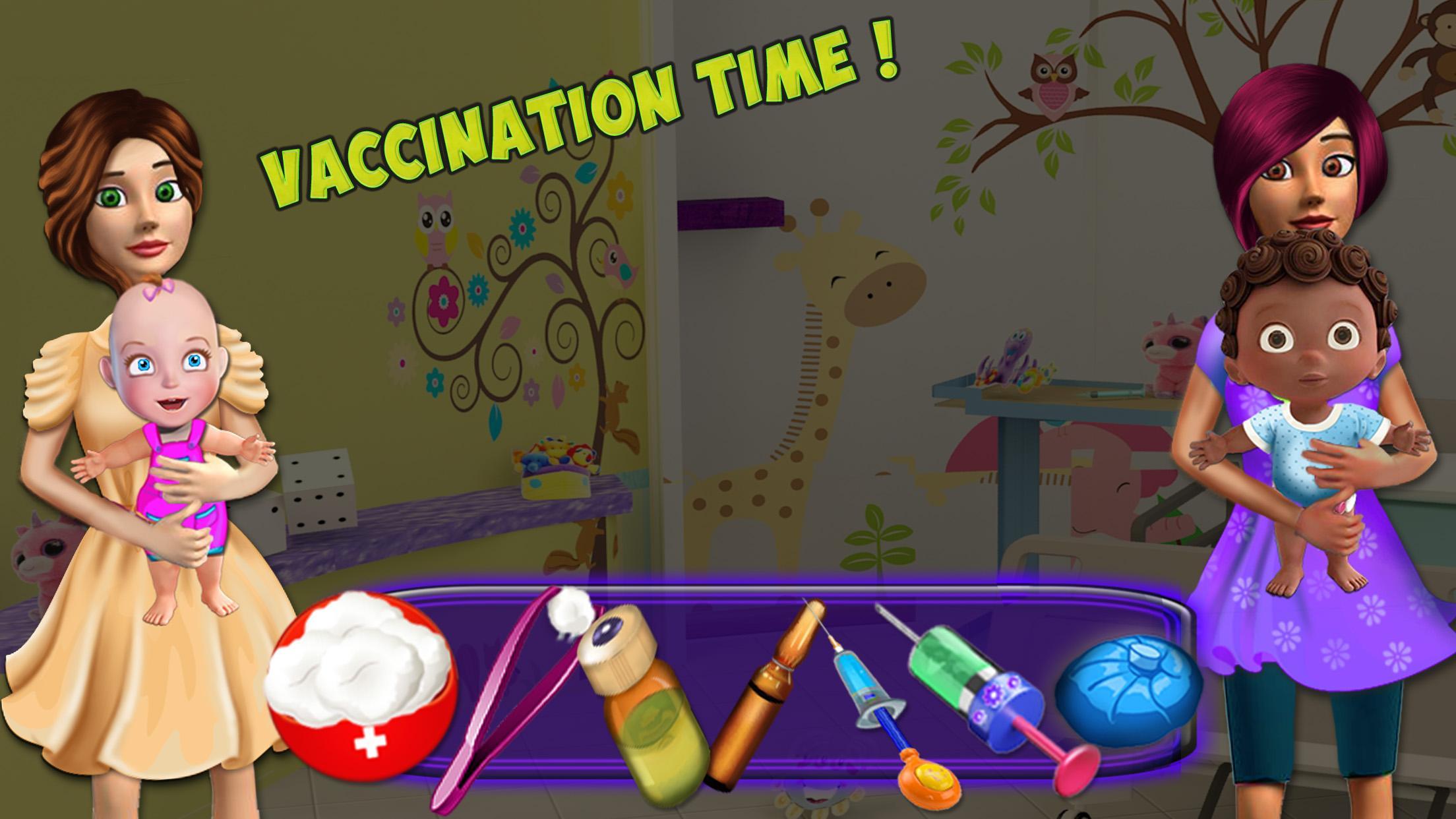 Baby Vaccination Injection