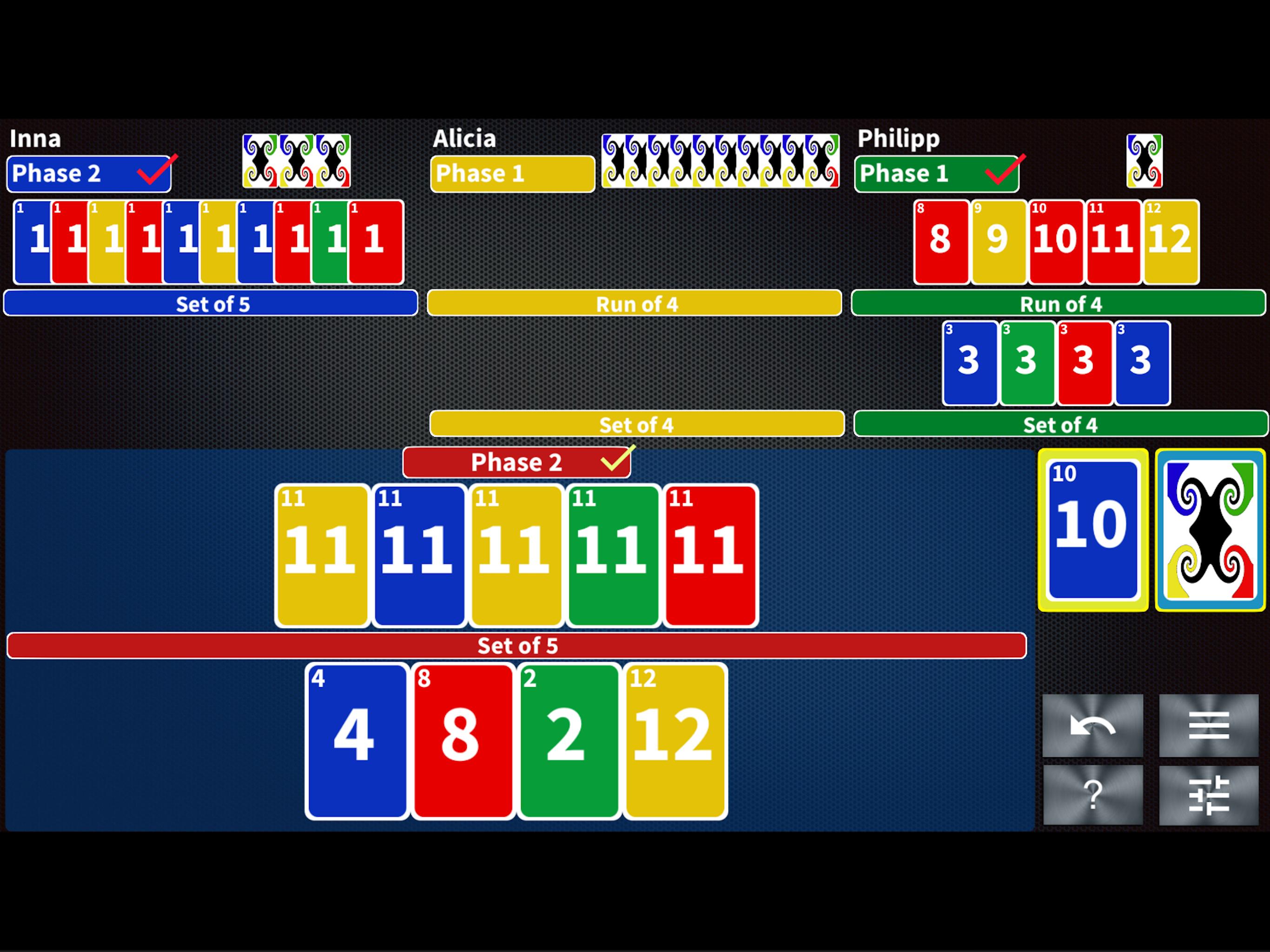 Phase Rummy