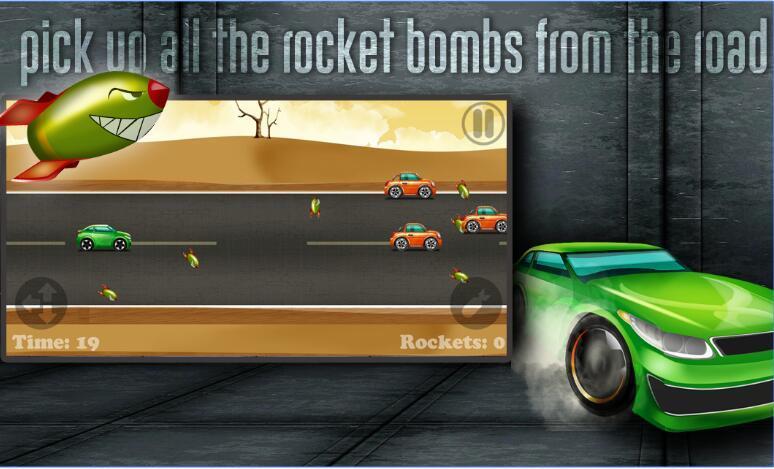 Racing in Car Battle