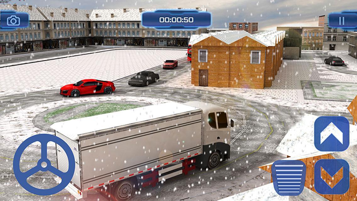 Snow Frenzy Car Parking Space