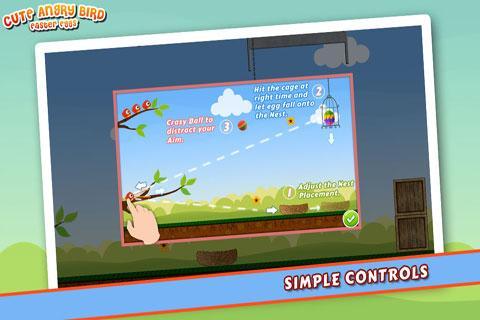 Cute Angry Bird : Eggs