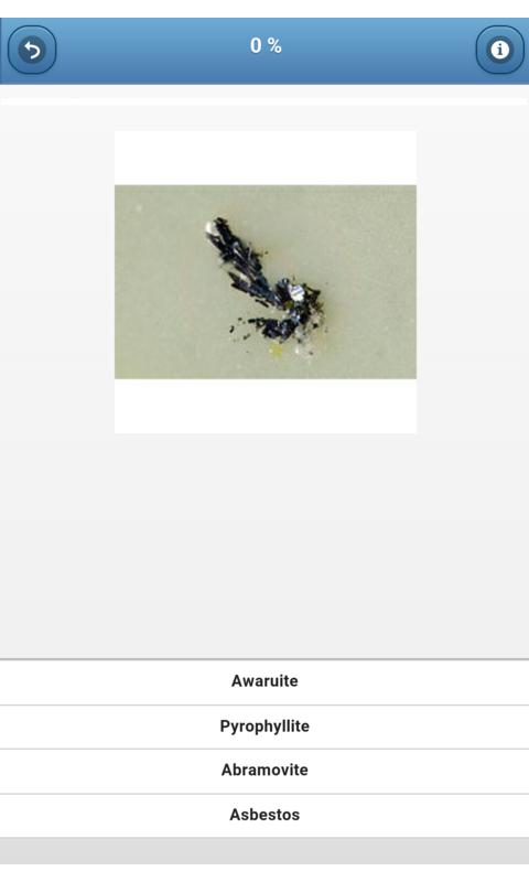 Minerals - quiz