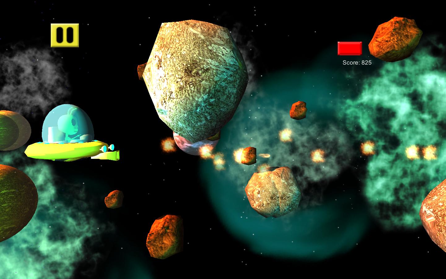 Alien vs. Asteroids