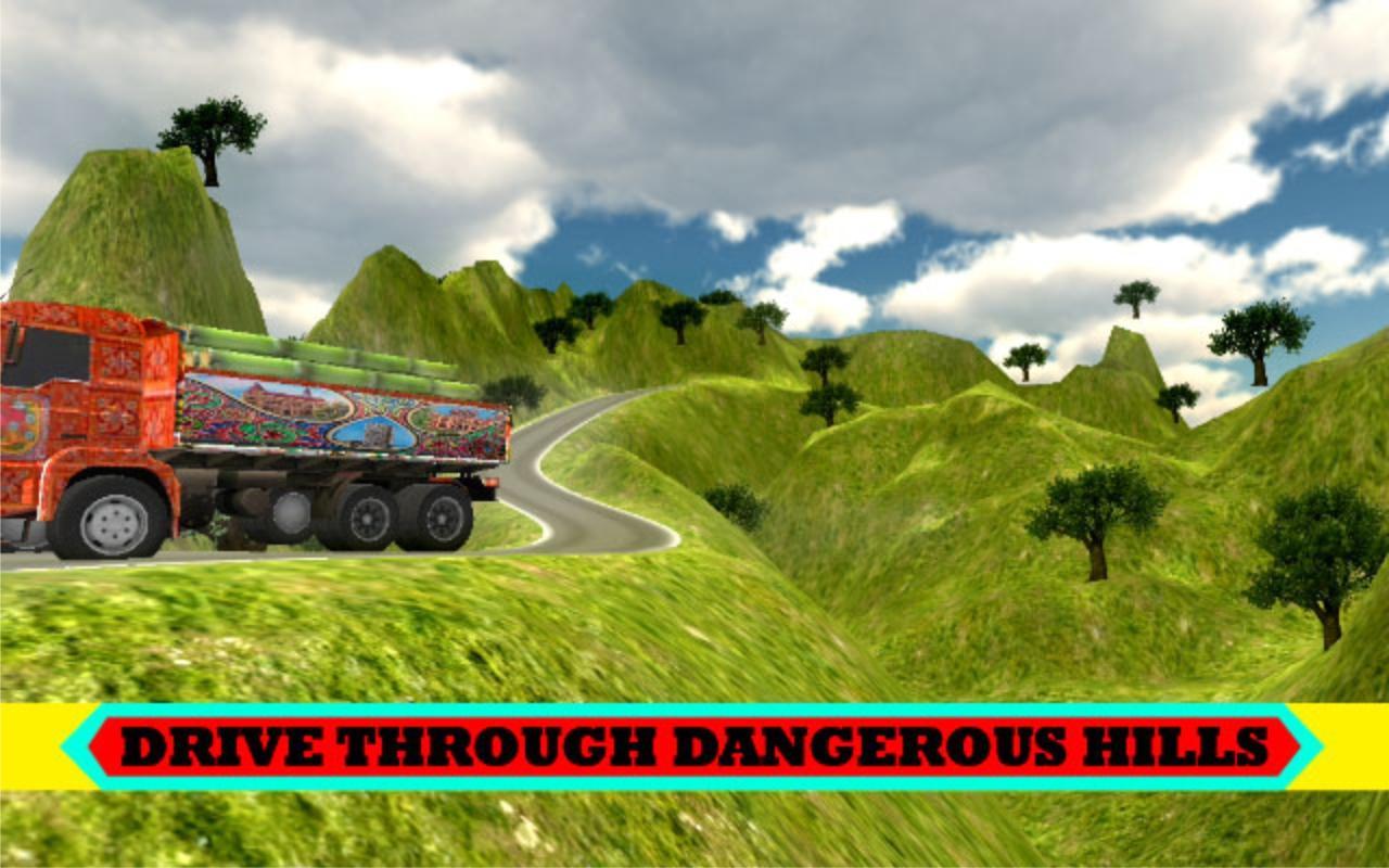 PK Cargo Truck Hill Climb Race