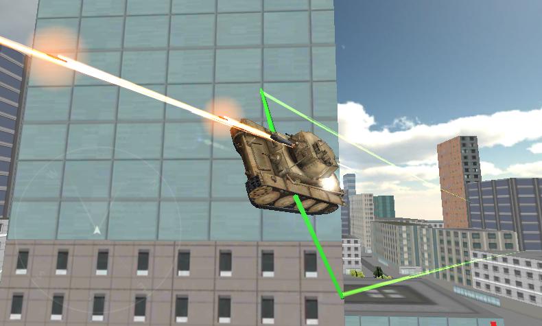 Real Flying Tank Simulator 3D