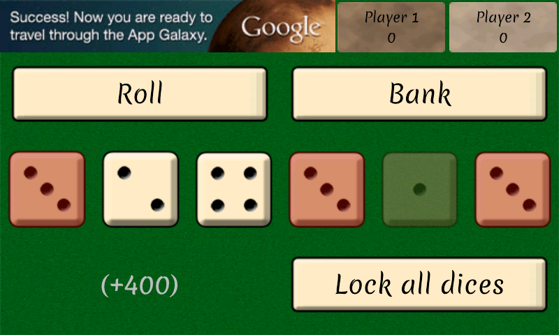 10,000 - The Dice Game
