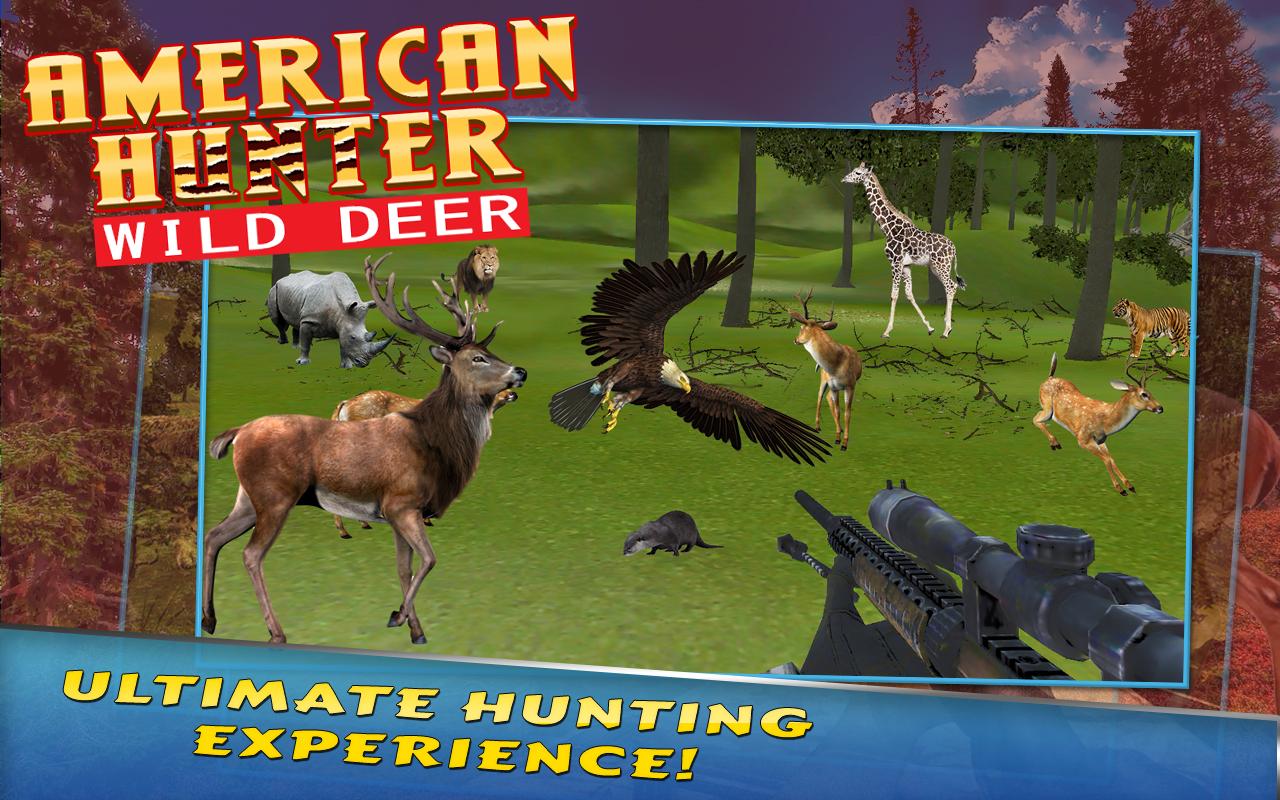 American Hunter Wild Deer