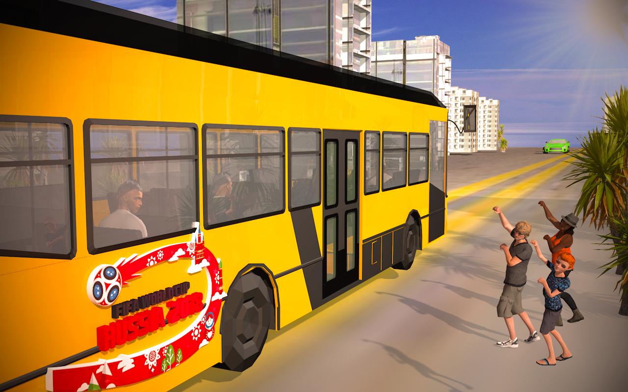 Football Russia 2018 World Cup Bus Driver Duty