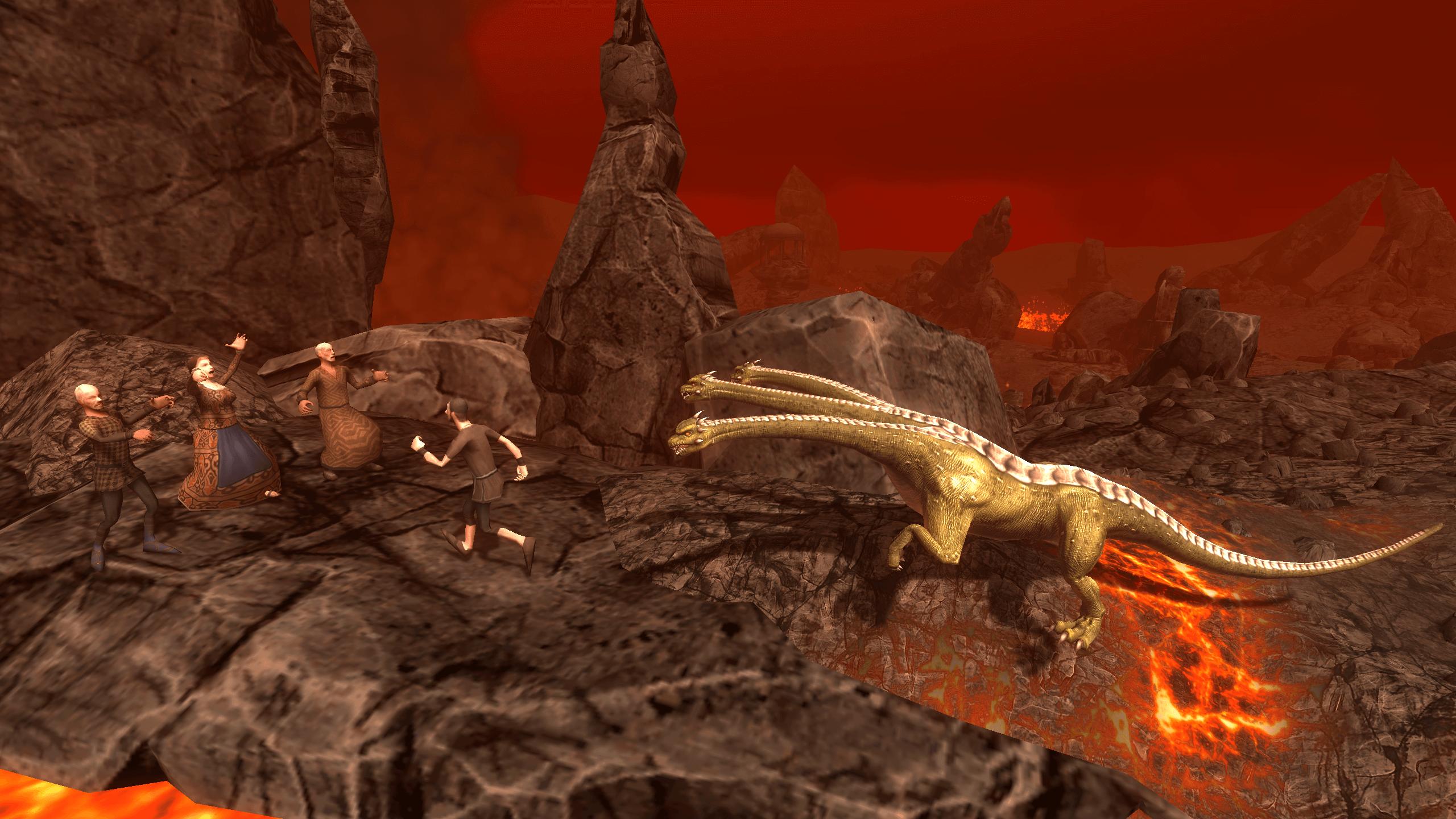 Hydra Simulation 3D