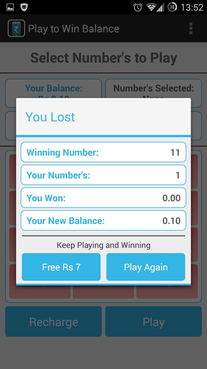 Play to Win Balance