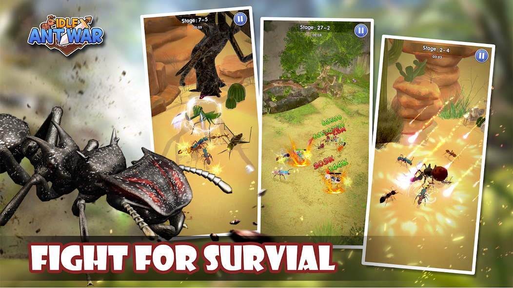 Idle Ant War