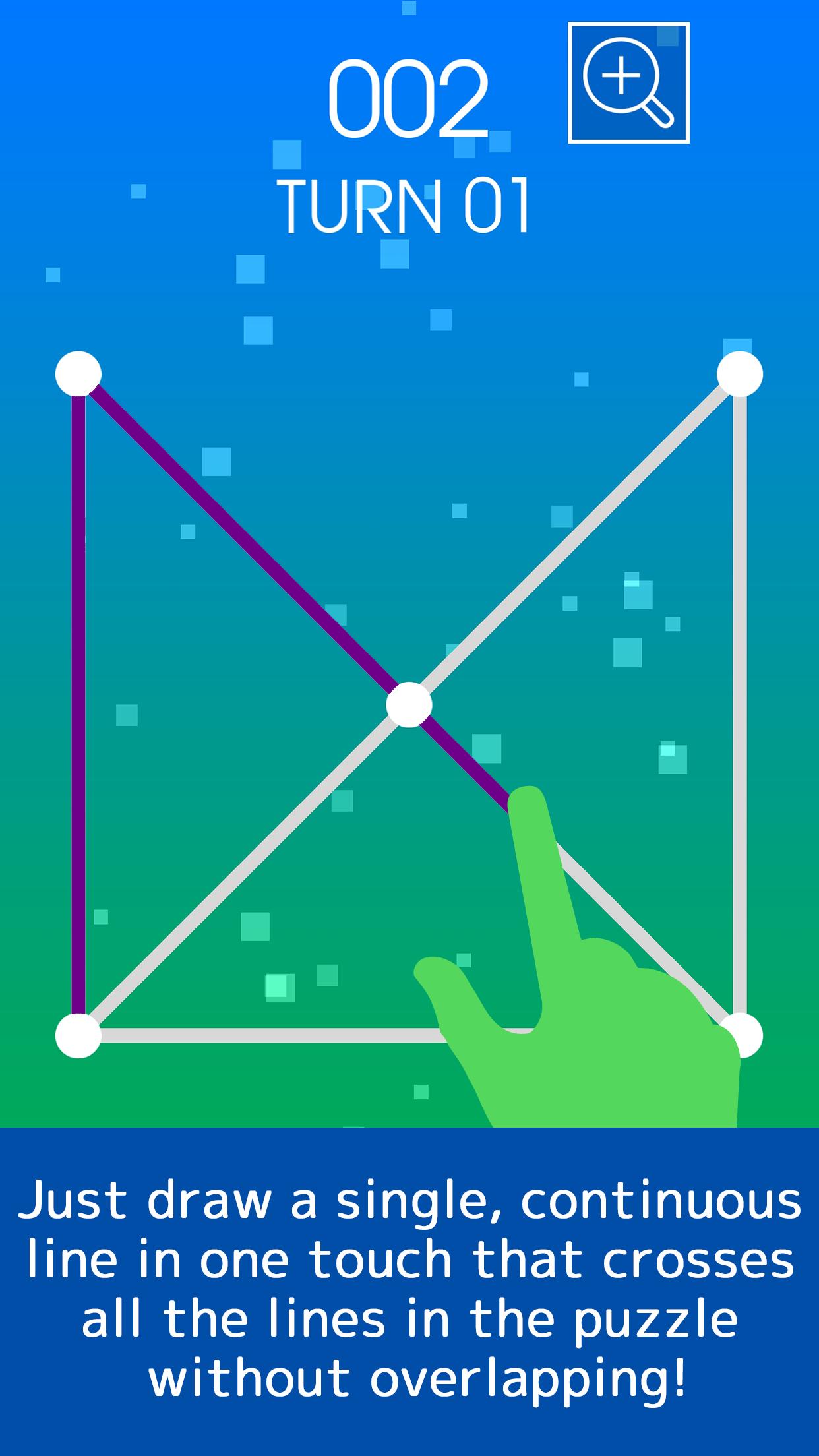 One Touch Drawing Puzzle smart