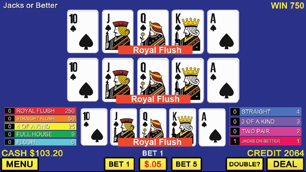 Deuces Wild Poker and Keno