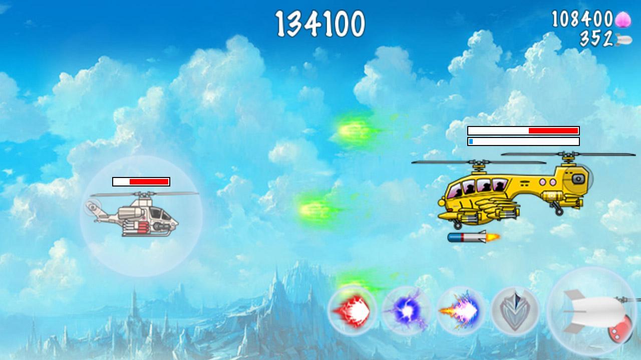 Helicopter battle
