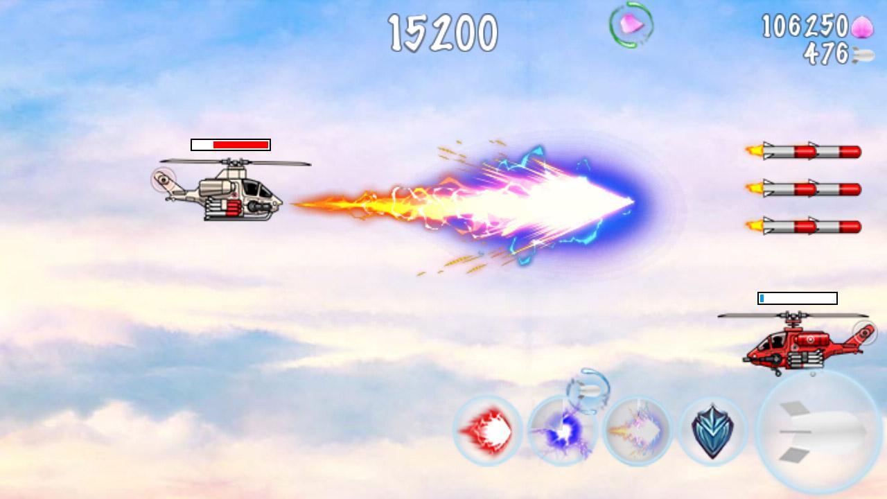 Helicopter battle
