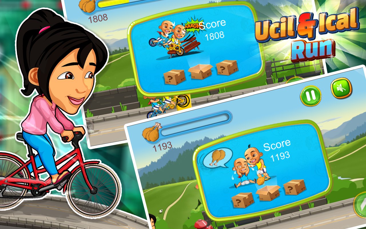 Upin Bersepeda