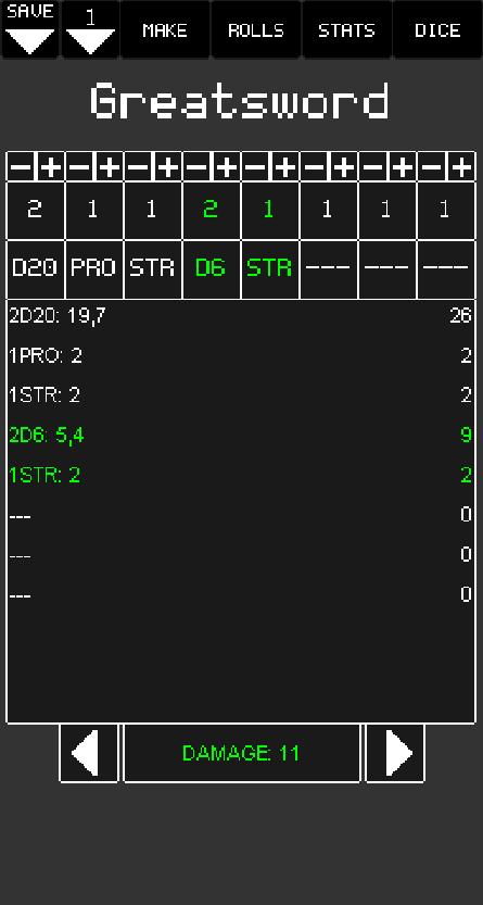 Easy 5e Dice