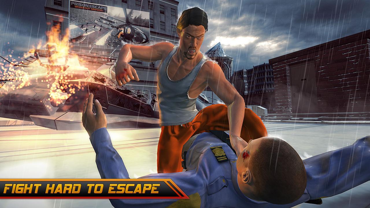 Prison Escape Police Car Chase