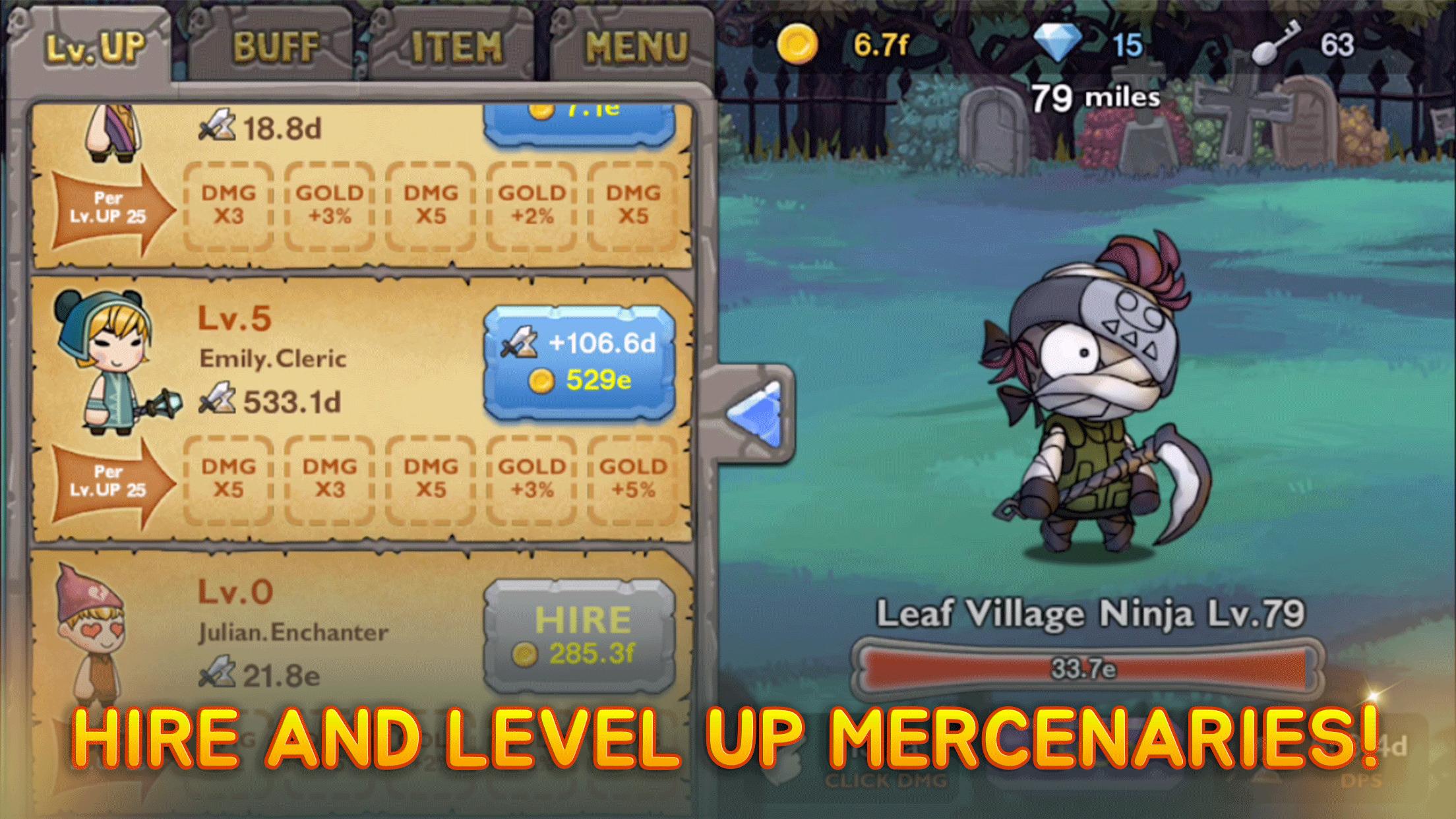 Undead Clicker - Tap Hero Titan