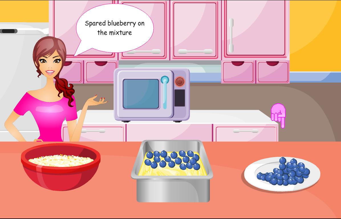 Cake Maker Blueberry Cake