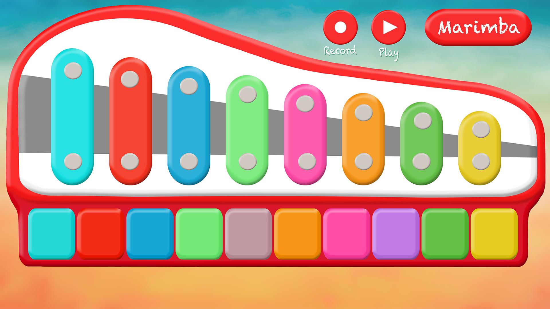 Piano and Xylophone - Music Instruments
