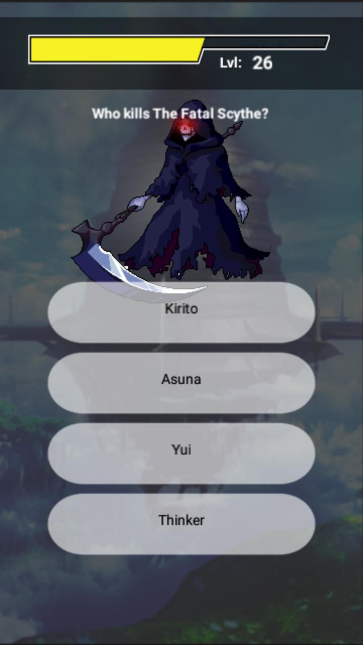 Aincrad Quiz