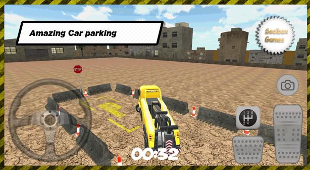3D City Truck Parking