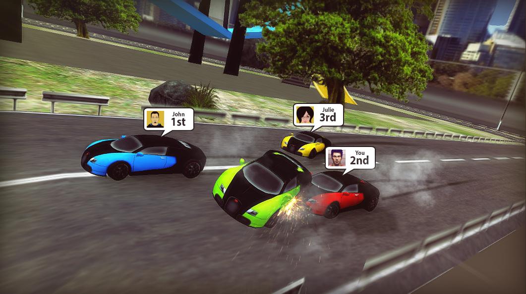 Gangster Car Race Multiplayer