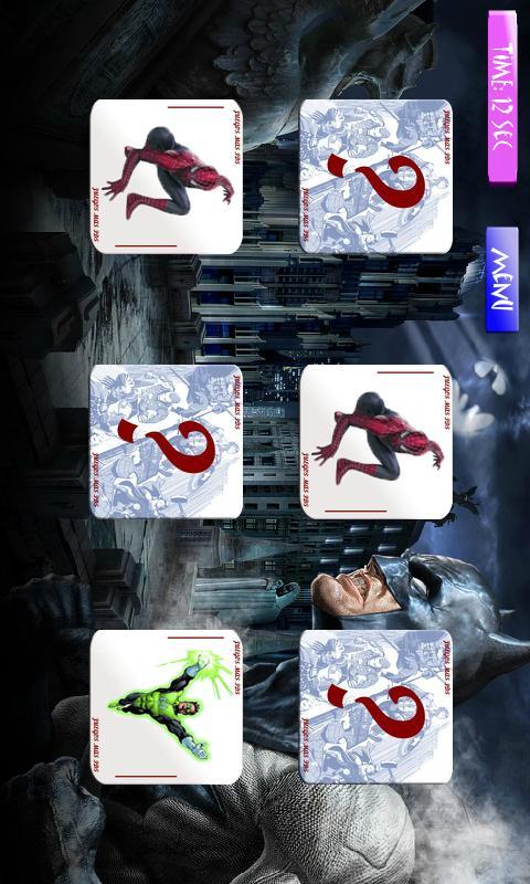 Superheroes Match
