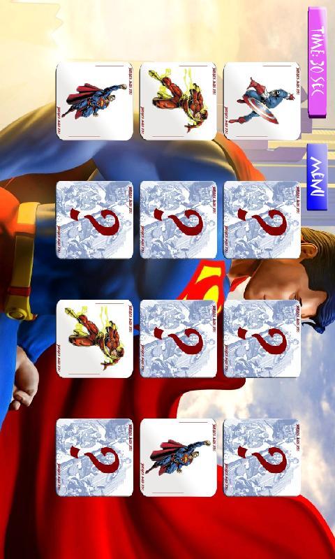Superheroes Match