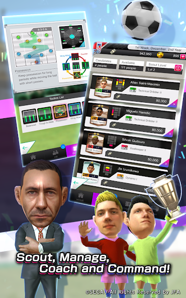 SEGA Pocket Club Manager