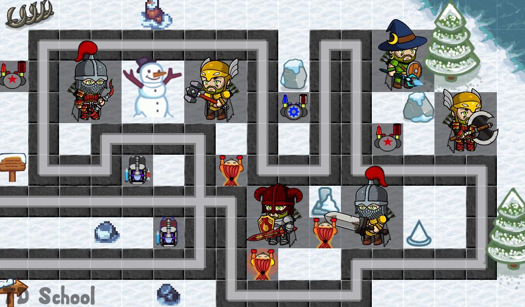 Tower Defense School: BTD Hero