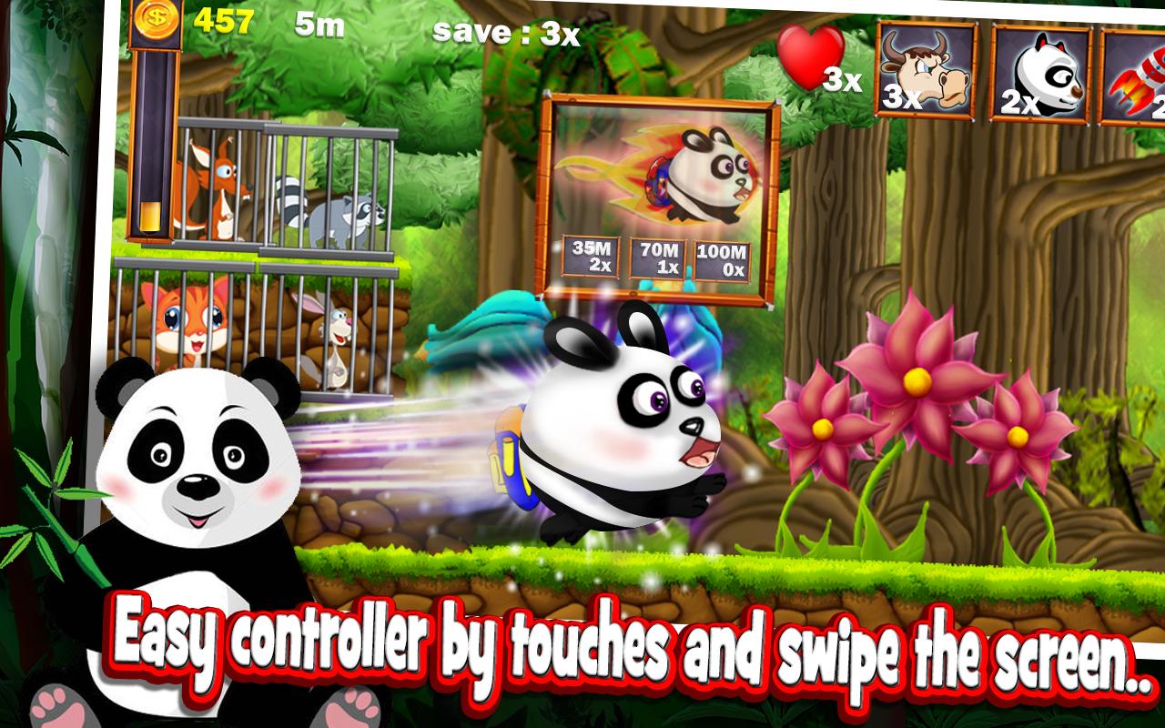 Super Panda Kids Run 3