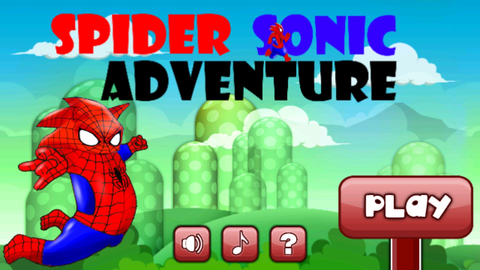 Spider Sonic Funny Adventure