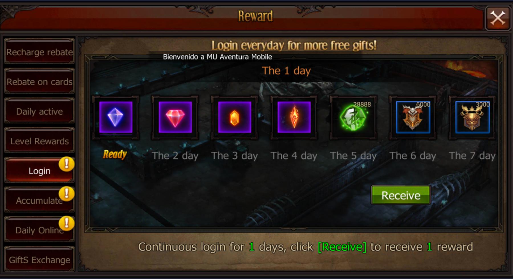 MU Aventura Reload