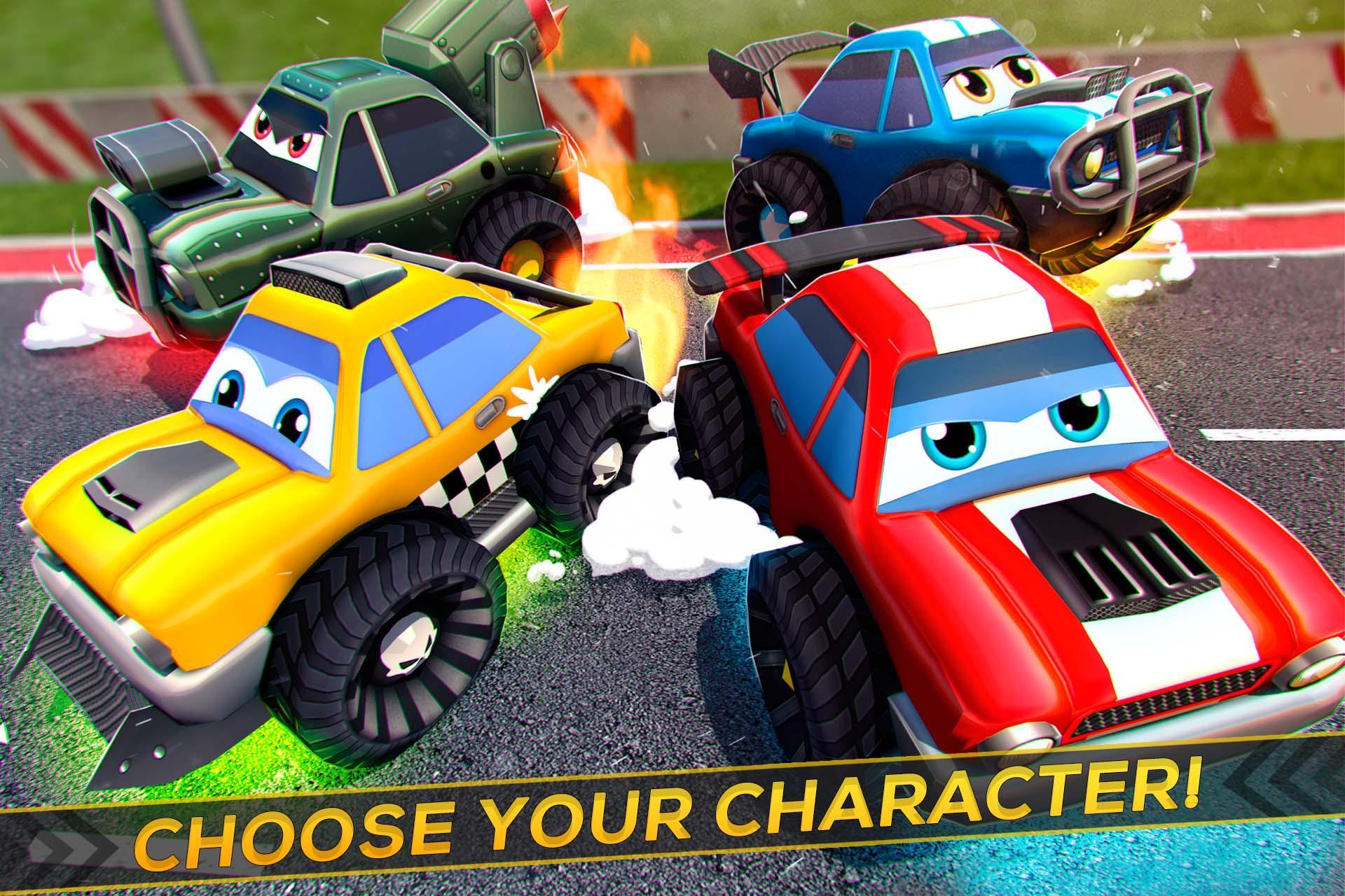 Cartoon Crash Cars Racing