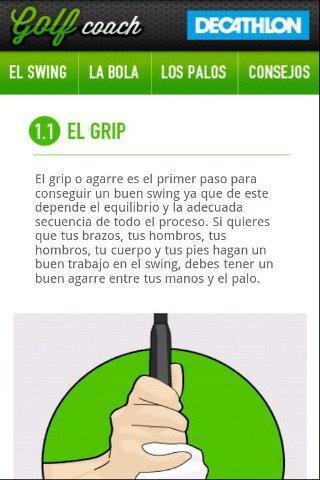 Golf Coach Decathlon