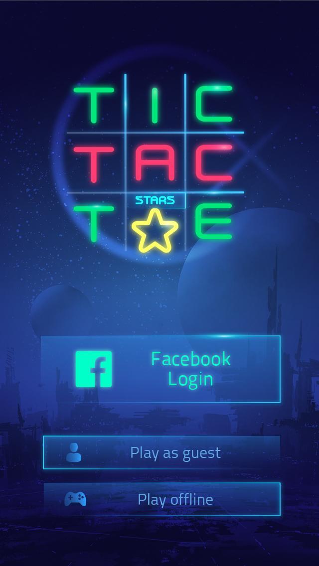 Tic Tac Toe Stars