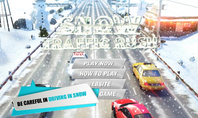 Snow Car Traffic Racing 3D