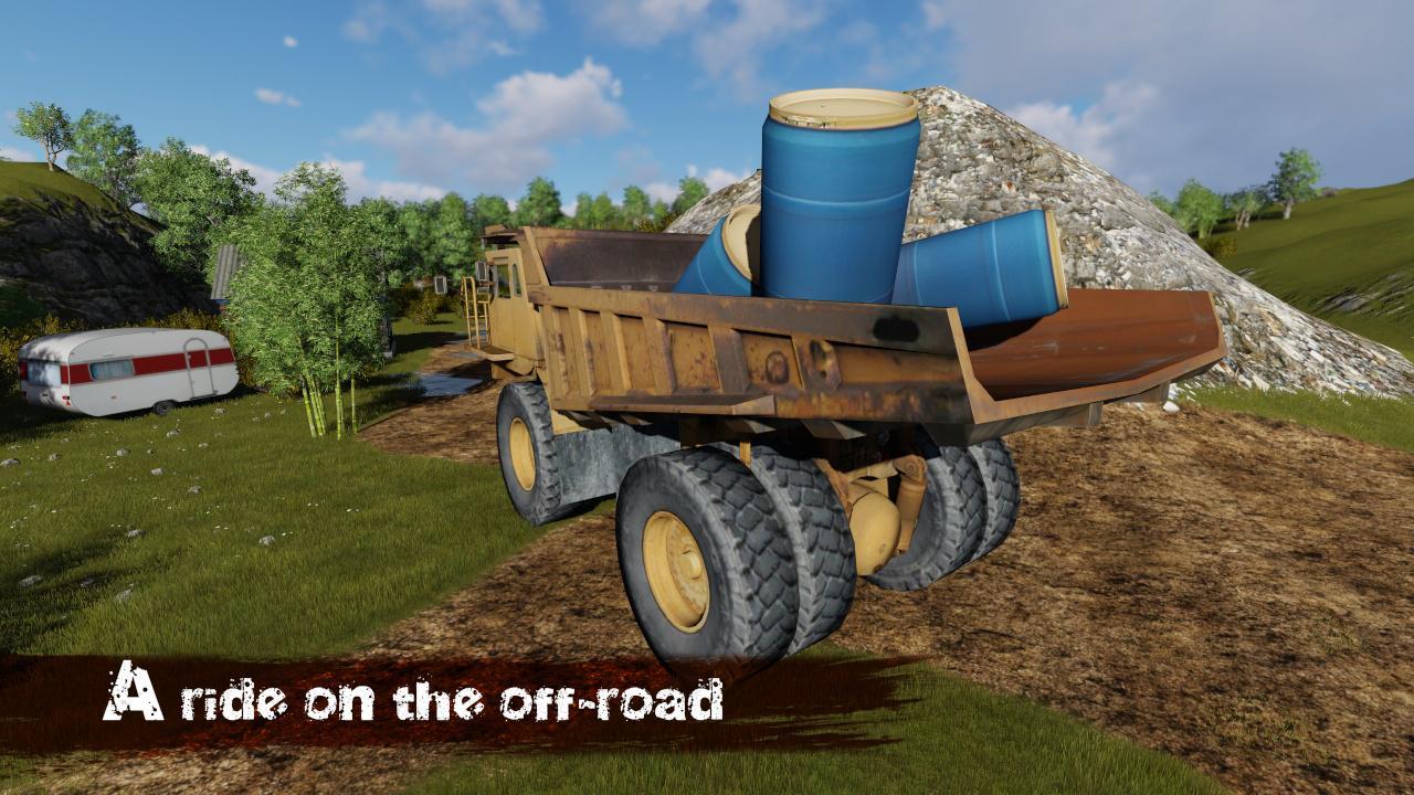 Dump Truck Off-Road 3D