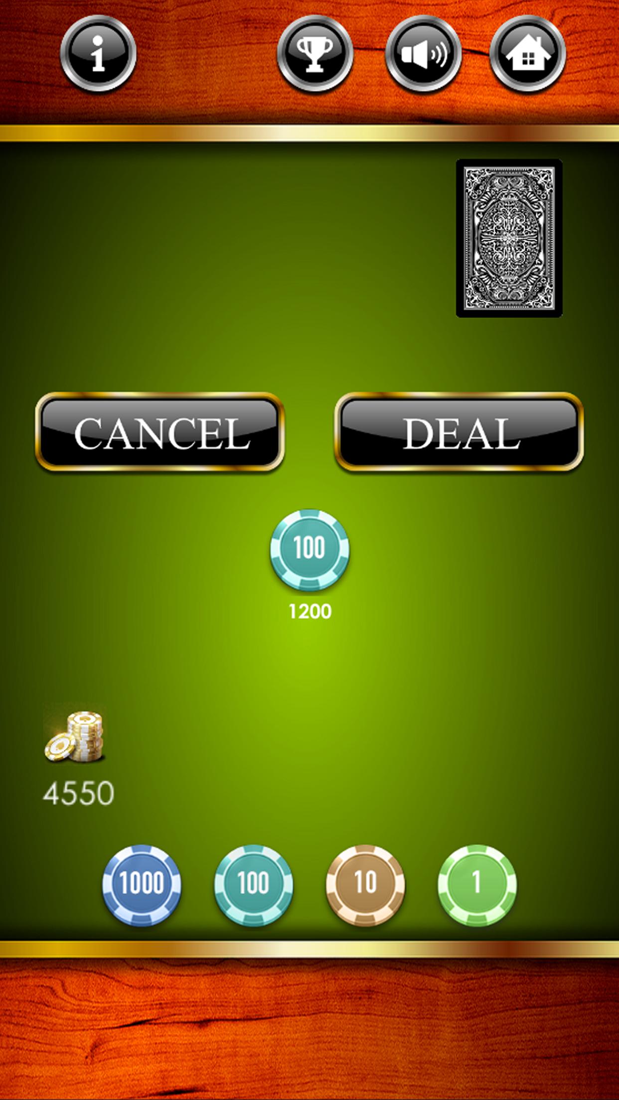 Simple Blackjack 21