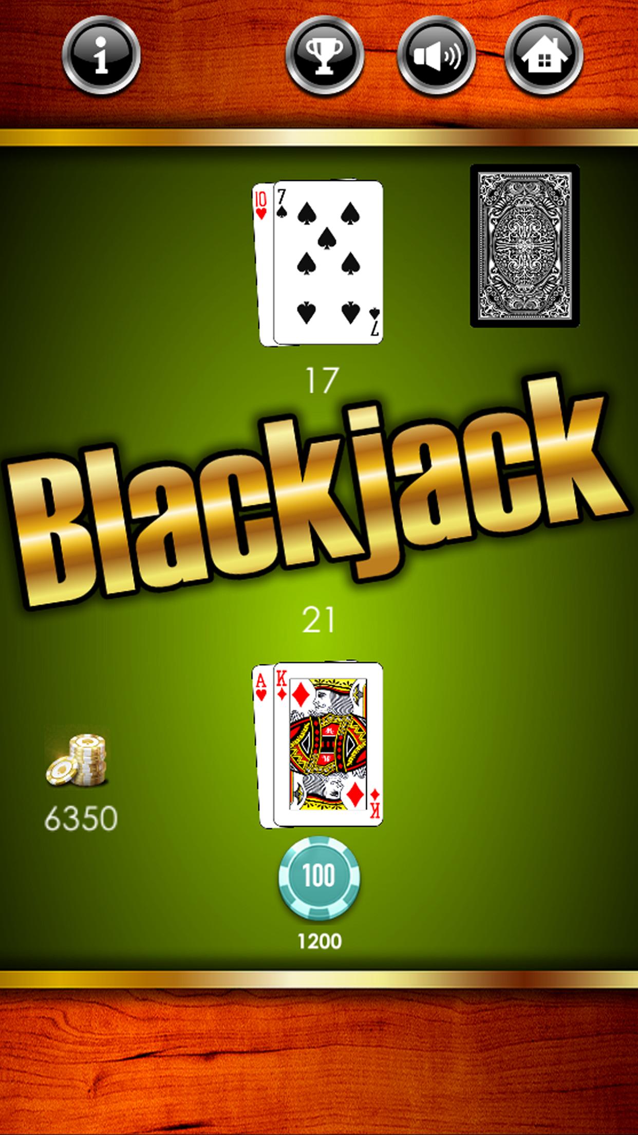 Simple Blackjack 21