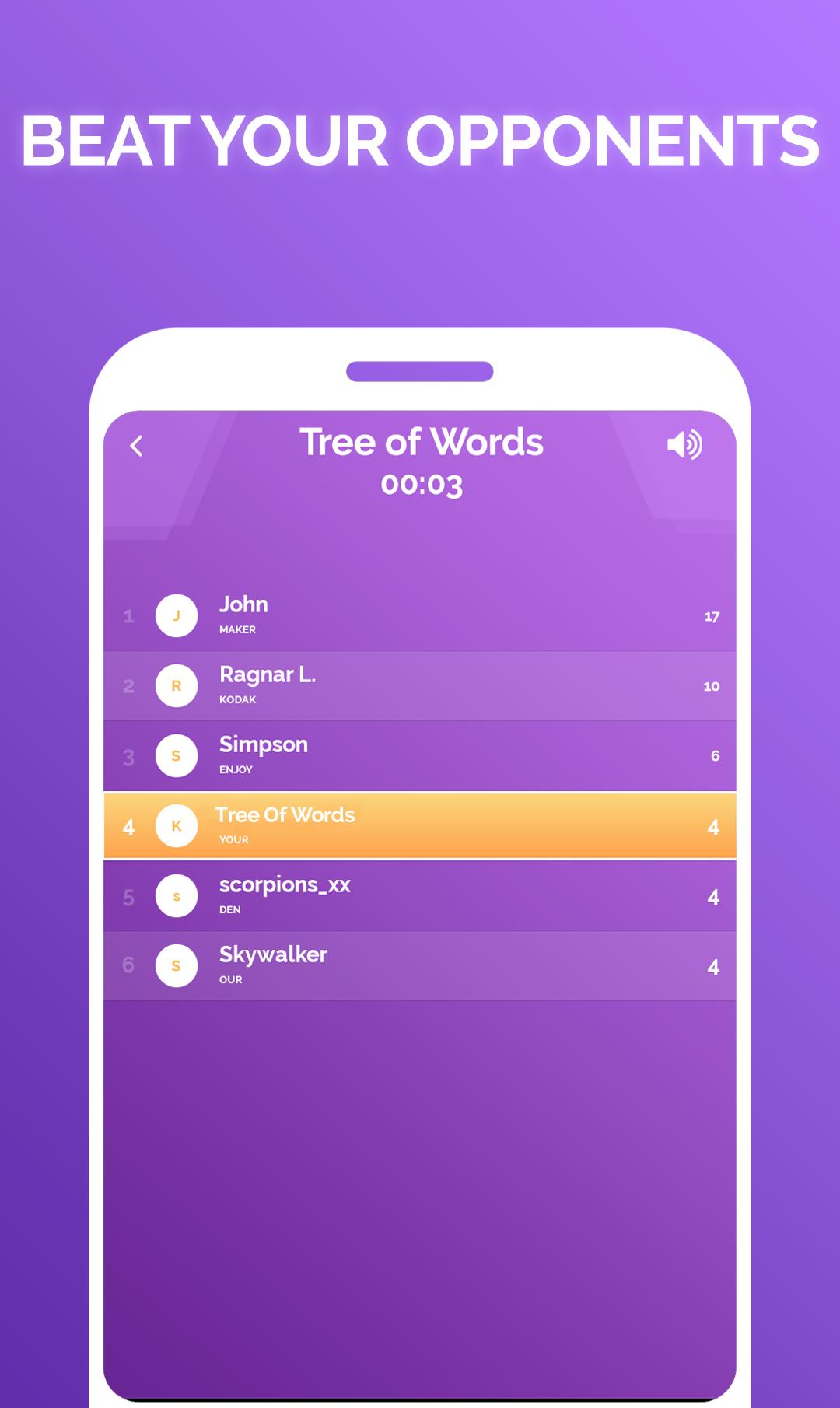 Tree Of Words