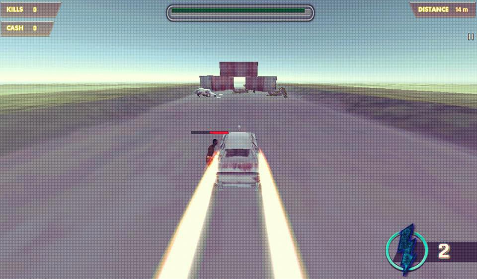 Extreme Car Zombie 3D