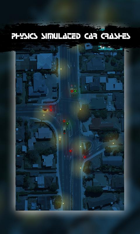Traffic Lane with lights
