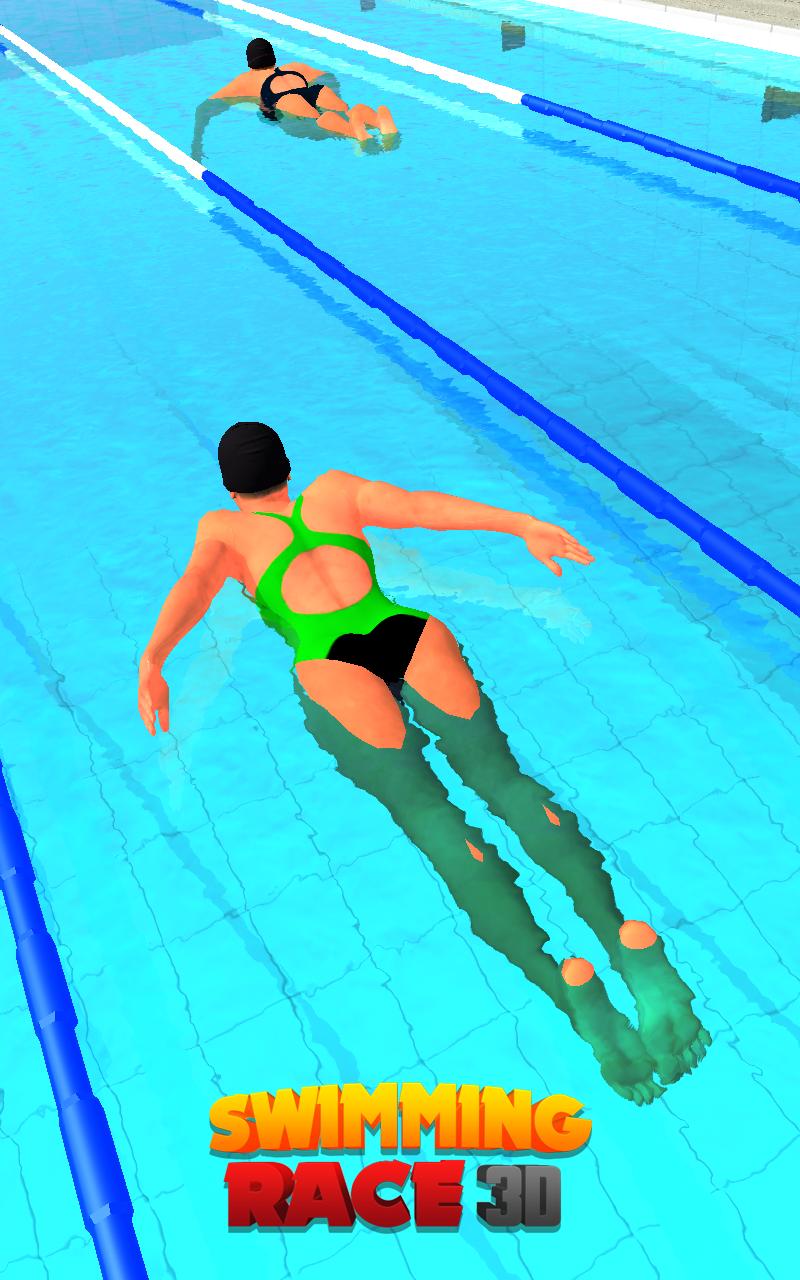 3D Swimming Pool Race