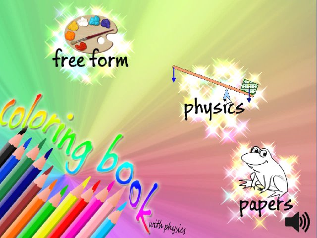 Coloring Book with Gravity
