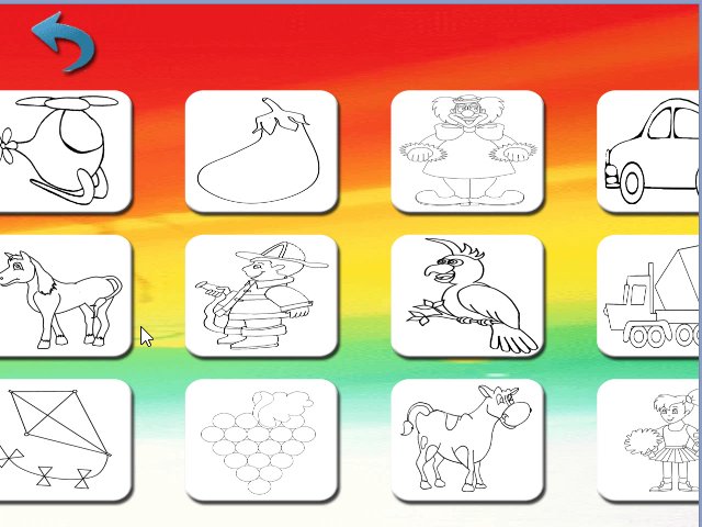 Coloring Book with Gravity